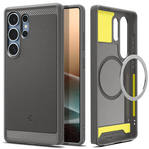 Spigen Galaxy S25 Ultra Case - Rugged Armor (Magfit)